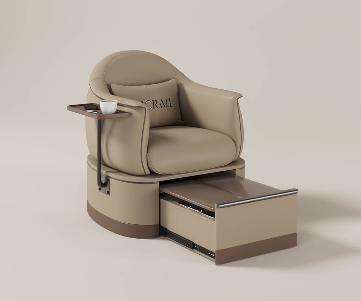 Glorall pedicure spa chair nail furniture modern design new spa chair for beauty salon (4)