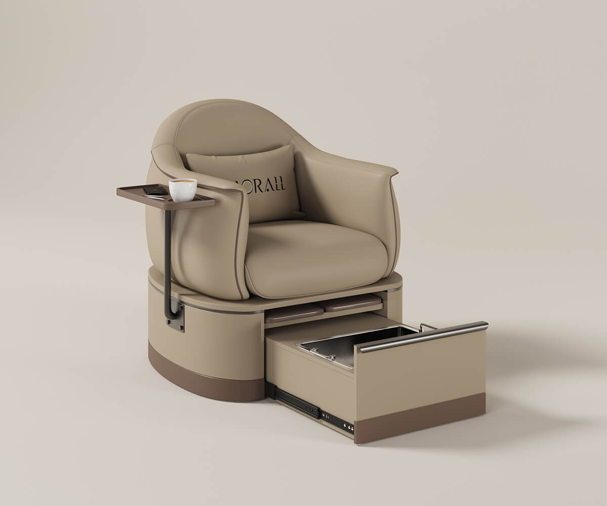 Glorall pedicure spa chair nail furniture modern design new spa chair for beauty salon (5)