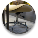 Glorall saddle chair for spa beauty salon features (2)