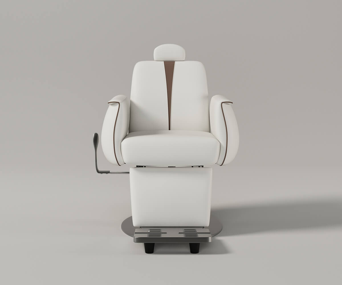 Glorall white beauty chair salon reclining makeup chair new collection- (3)