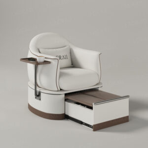 White Pedicure Spa Chair TR1001