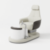 Glorall Mocha MO1011 luxury spa pedicure chair with integrated foot basin and modern faucet