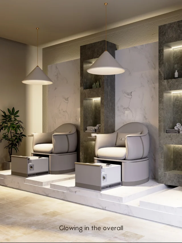 [Grey Collection] Relax your body and mind. Start by choosing a professional foot massage chair.

The sophisticated gray color scheme is understated yet elegant, effortlessly blending into various salon environments. 🩶

𝑮𝒍𝒐𝒓𝒂𝒍𝒍 | 𝘼 𝙗𝙧𝙖𝙣𝙙 𝙛𝙤𝙧 𝙨𝙖𝙡𝙤𝙣 𝙛𝙪𝙧𝙣𝙞𝙩𝙪𝙧𝙚 𝙨𝙚𝙧𝙞𝙚𝙨.

Color from nature. Design from life. 🍃

#glorall #glorallbeauty #salonfurniture #salondream #dreamsalon #salondecor #salonbeauty #salondesign #salonline #salonlife #salonhits #salonsuites #hairsalon #beautysalon #nailsalon #nailbeauty #beautyproducts #beautysupply #brand #salón